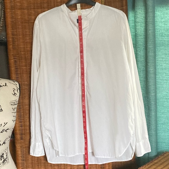 Polo Ralph Lauren White Cotton Long Sleeved Top - Picture 14 of 15